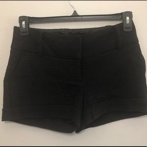 Maurices Womens black Shorts Size 3/4